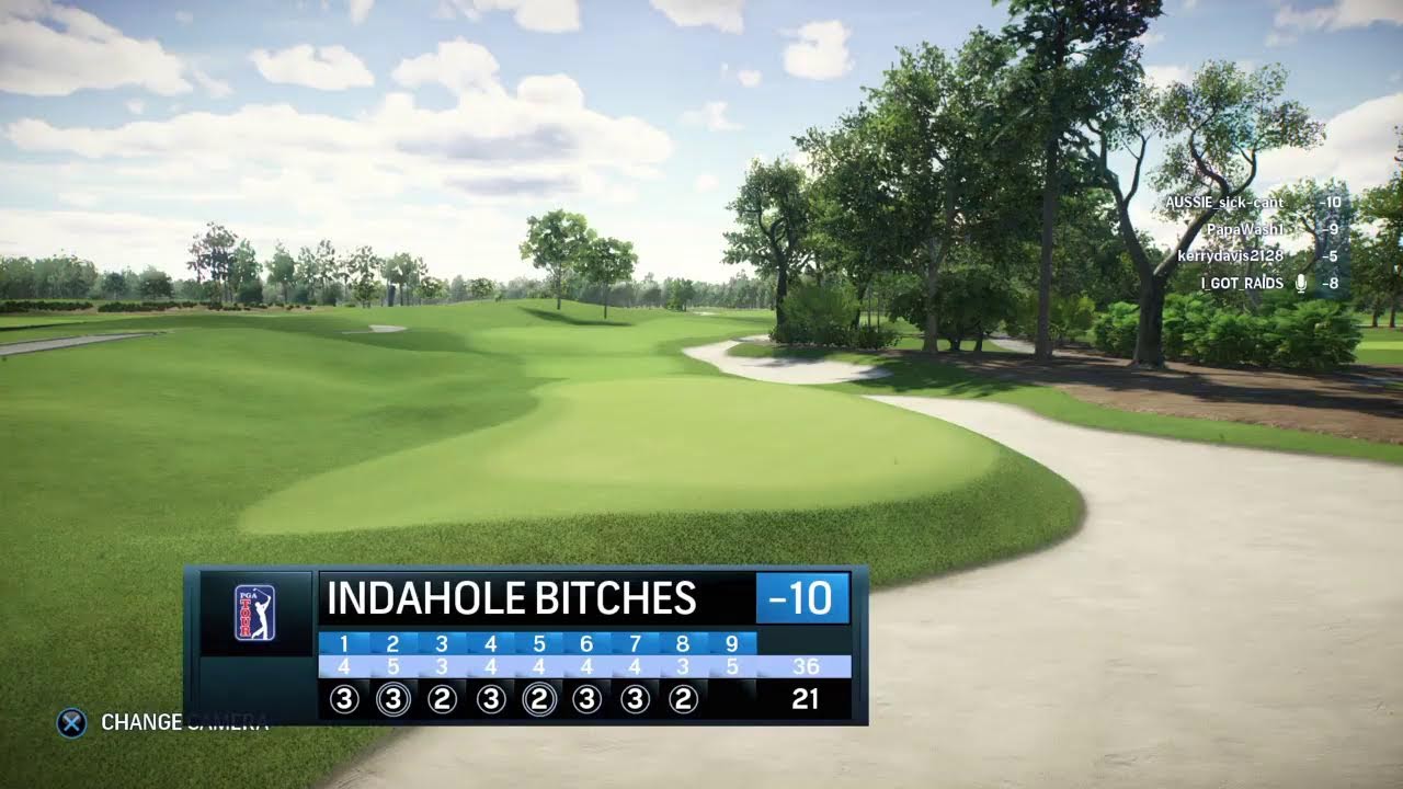 RORY MCILROY PS4 LIVESTREAM VS KERRYDAVIS & PAPWASH 1 CHEATING SOB&acute;S