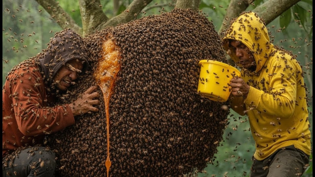 Forest Honey Harvest 2026 – Dramatically Dropping the Lighter