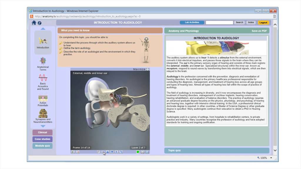 Primal’s 3D Human Anatomy for Speech Language Pathology & Audiology Software