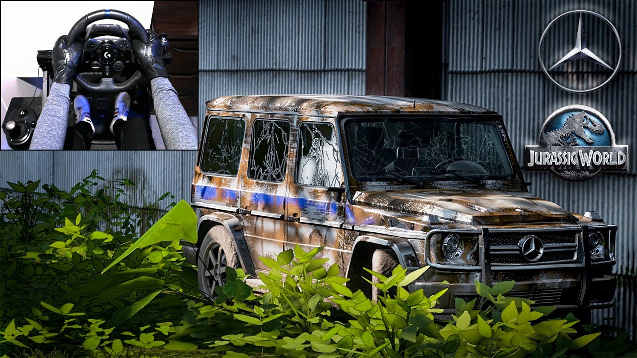 Rebuilding JURASSIC WORLD MERCEDES - BENZ G65 AMG - Forza Horizon 5 Logitech G923 Gameplay