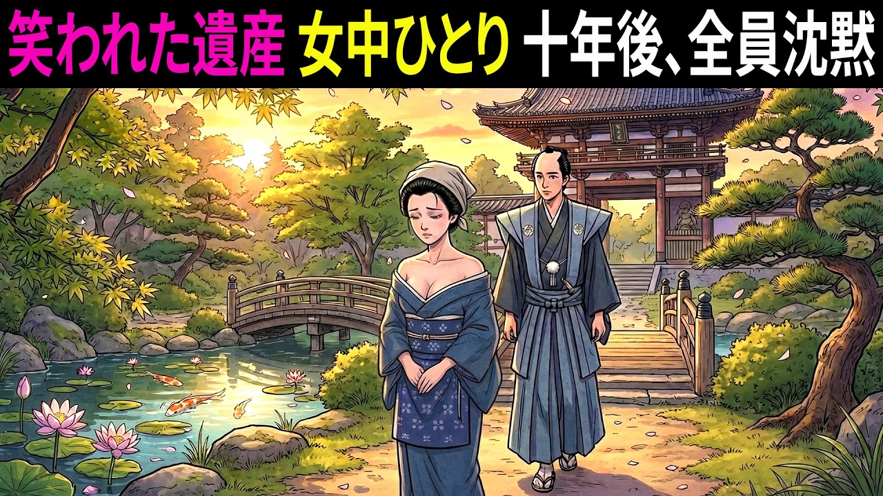 追い出された末息子、十年後に江戸で起きた奇跡 |昔話 | 江戸逸話 | 人情物語|