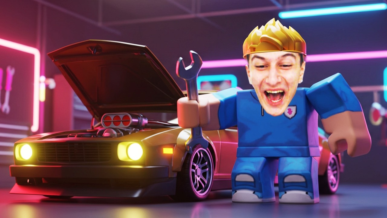 ROBLOXTA KENDİ ARABAMI YAPTIM 🚗