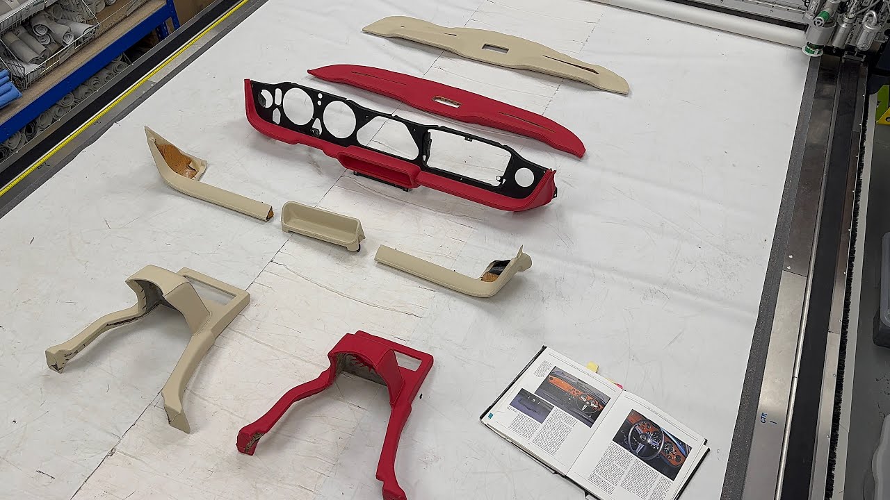 TR6 Dash Kits | Trimmed Dash Top, Crash Pads, H-Frame & Switch Plinth | Talkin’ Trim w/ J-Skin