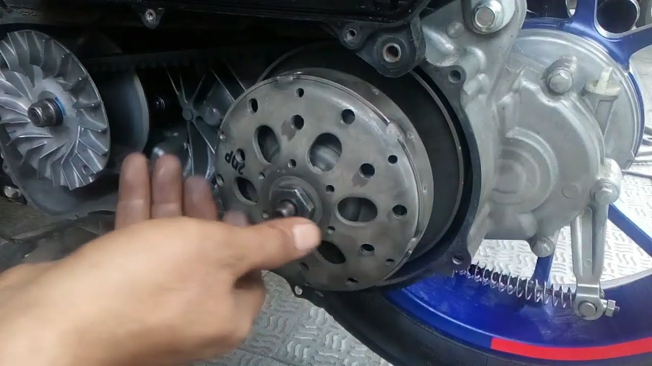 Service cvt aerox kurang tenaga
