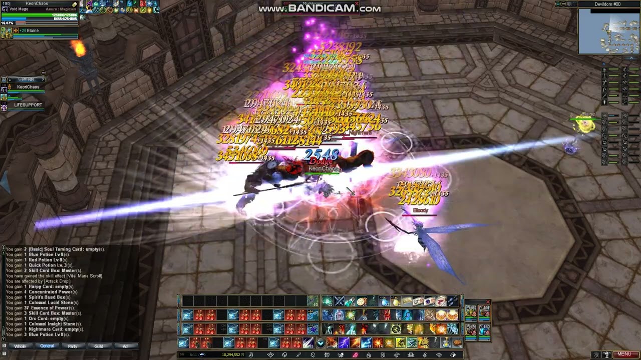 Rappelz 180 Void Mage DD s3 solo