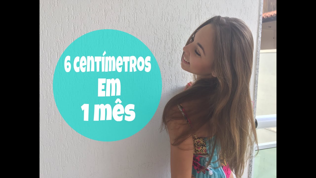 Como meu cabelo cresceu tanto em 1 mês?? (6cm)