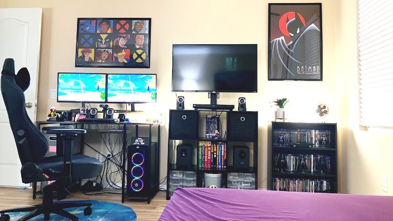 Bedroom/Home Office Room Tour (2024) | 90s and 2000s Inspired