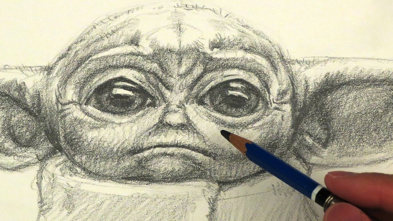 Drawing Baby Yoda