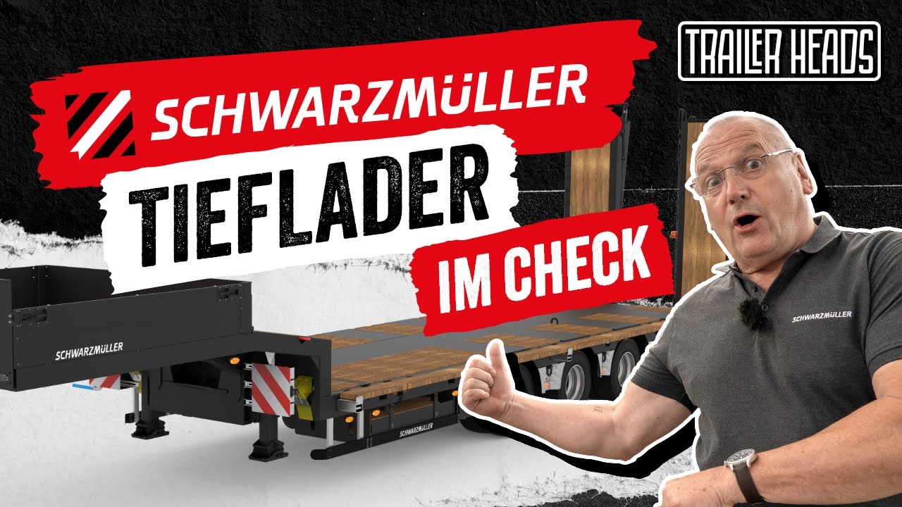 Von Achsen bis Auffahrtsrampe – DAS macht den Schwarzmüller Tieflader so besonders! | TRAILER HEADS