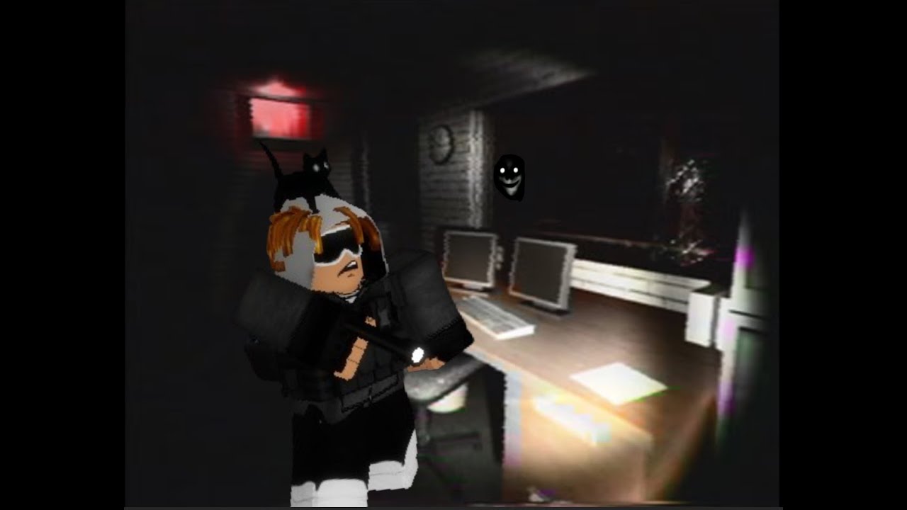 I played roblox midnight shift [HORROR] (TRY NOT TO LAUGH)