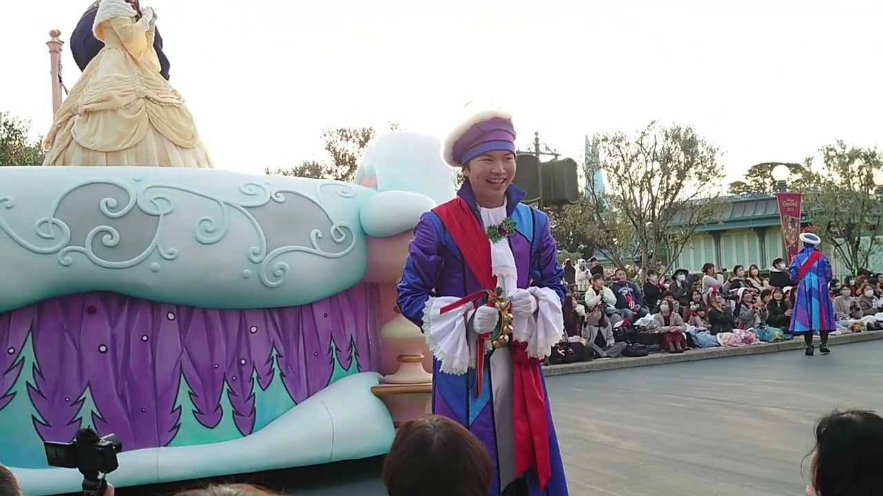 【TDL】ディズニー・クリスマス・ストーリーズ（美女と野獣停止位置）