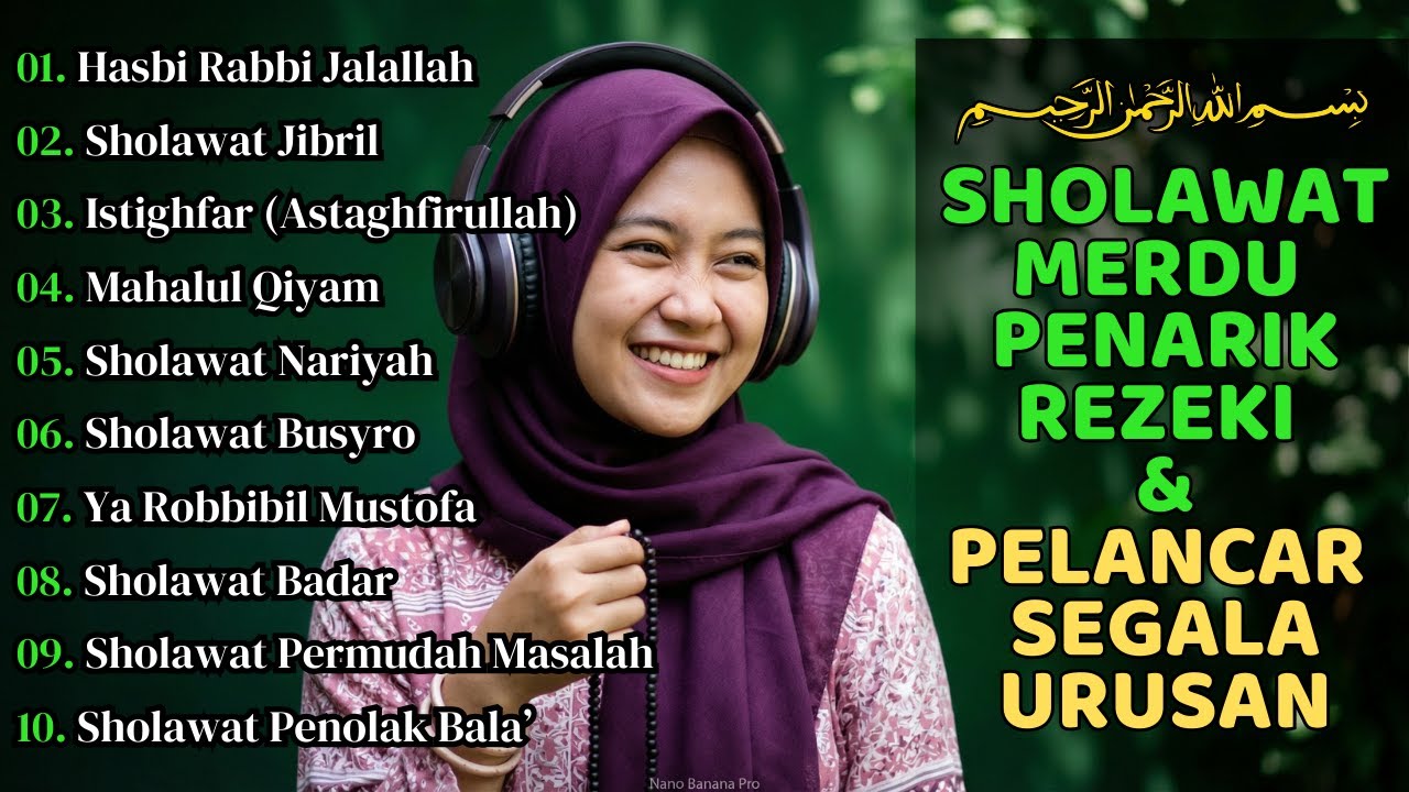 SHOLAWAT NABI MUHAMMAD SAW TERBARU 2026 🤍 MERDU PENYEJUK HATI & PENENANG JIWA