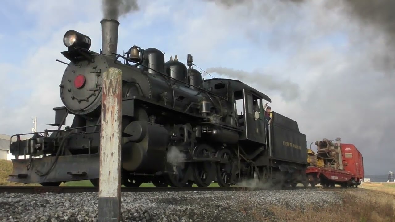 Everett Railroad 11 Martinsburg Mixed Freight Chris Lantz charter