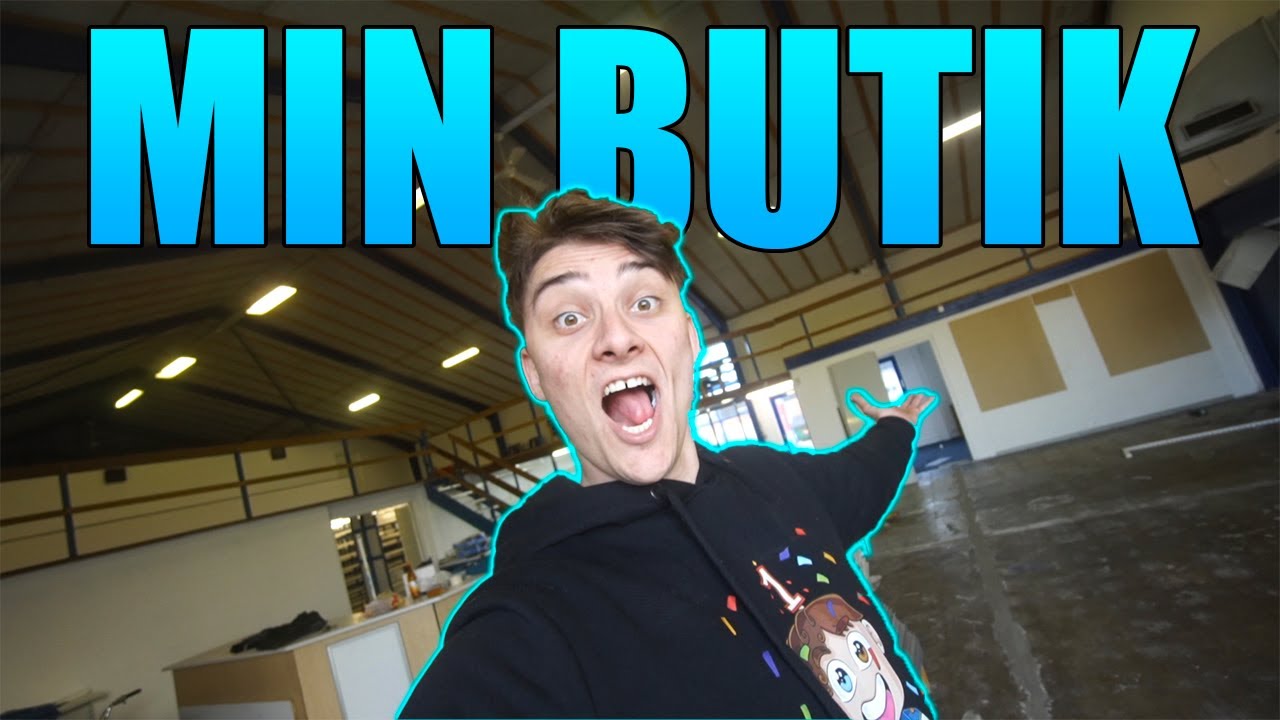 VI ÅBNER EN BUTIK?! - Bygger Butik FlytteVlog #1