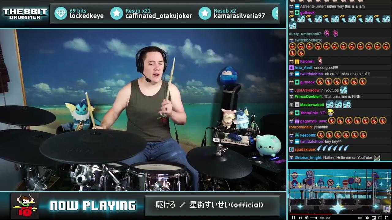 The8BitDrummer // Hoshimachi Suisei - Kakero