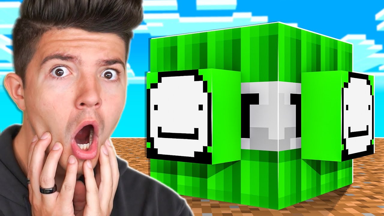 Minecraft But YouTubers Turn Into TNT...