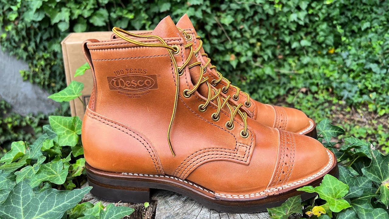 WESCO HENDRIK BOOTS IN MARYAM BRUCIATO HORSEHIDE!!!!!