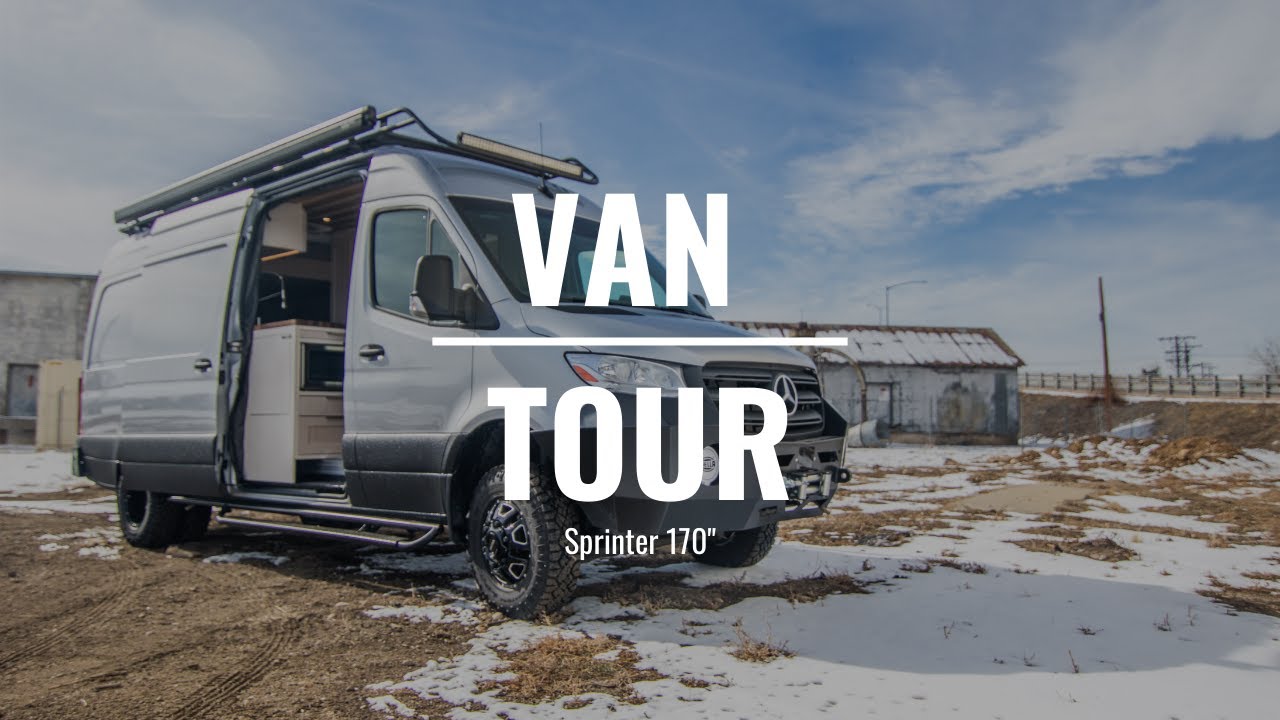 VAN TOUR | Custom Van Build in Sprinter 170