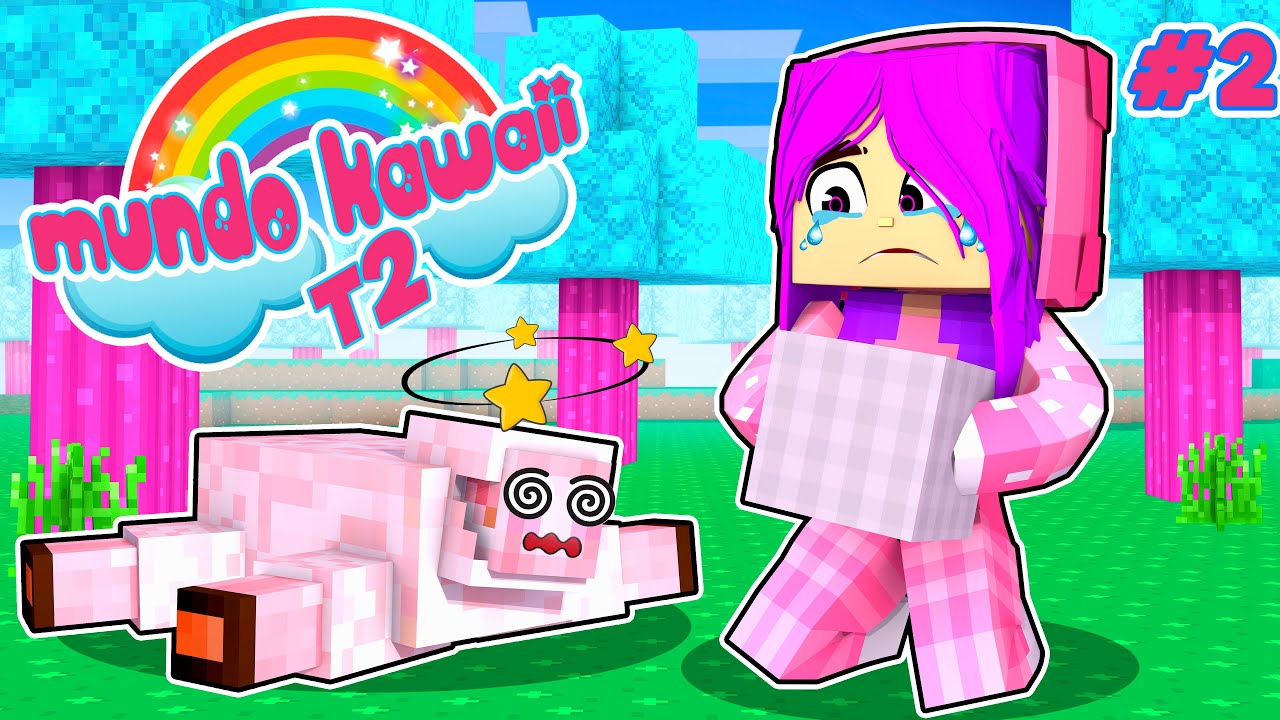 ASÍ ROBO LA LANA A LAS OVEJAS * MI NUEVO REFUGIO* - MUNDO KAWAII T2 MINECRAFT - #2