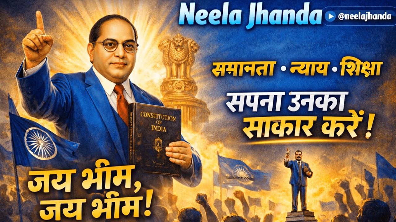 जय भीम एंथम 🔵 | BR Ambedkar Tribute Song | Constitution Power | Neela Jhanda