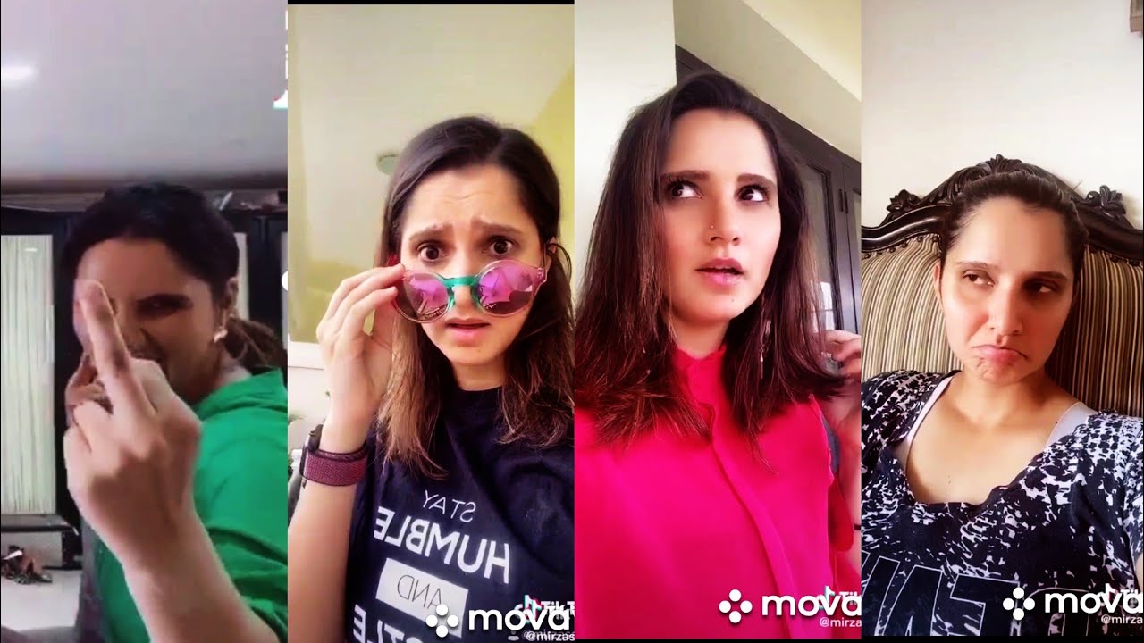 Sania Mirja tik tok video | finally Sania Mirza is on Tiktok | 2020