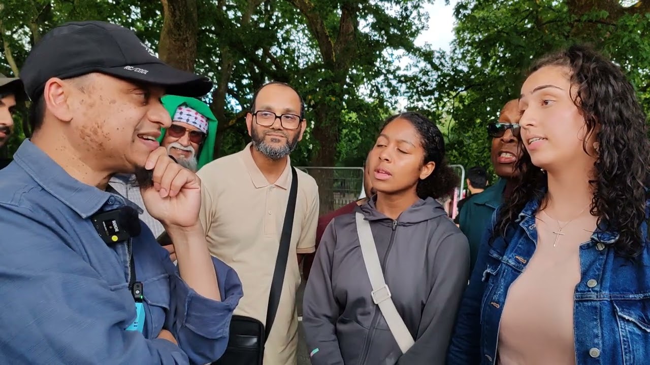 Christian Woman's Beliefs Get Tested in Unexpected Way | Mansur | Speakers Corner