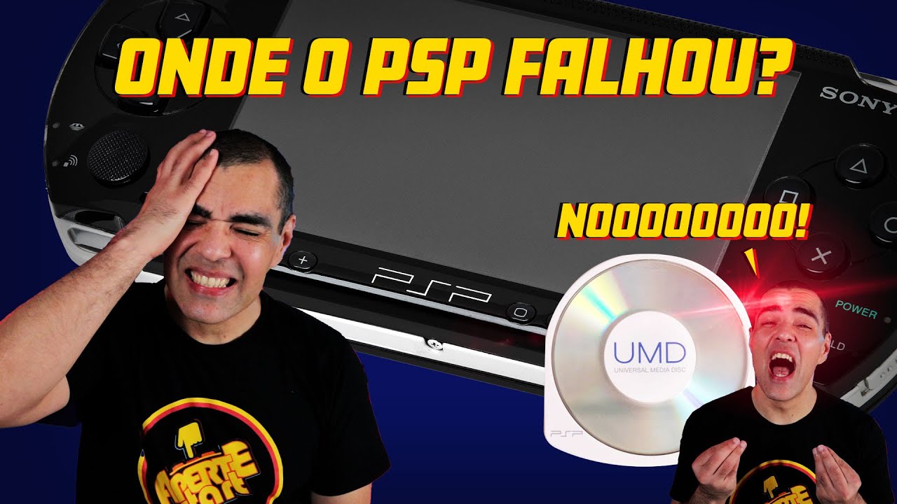 O Portátil PSP e os ERROS Que a SONY Cometeu Com Ele! A História do Playstation Portable! 😲👊✨