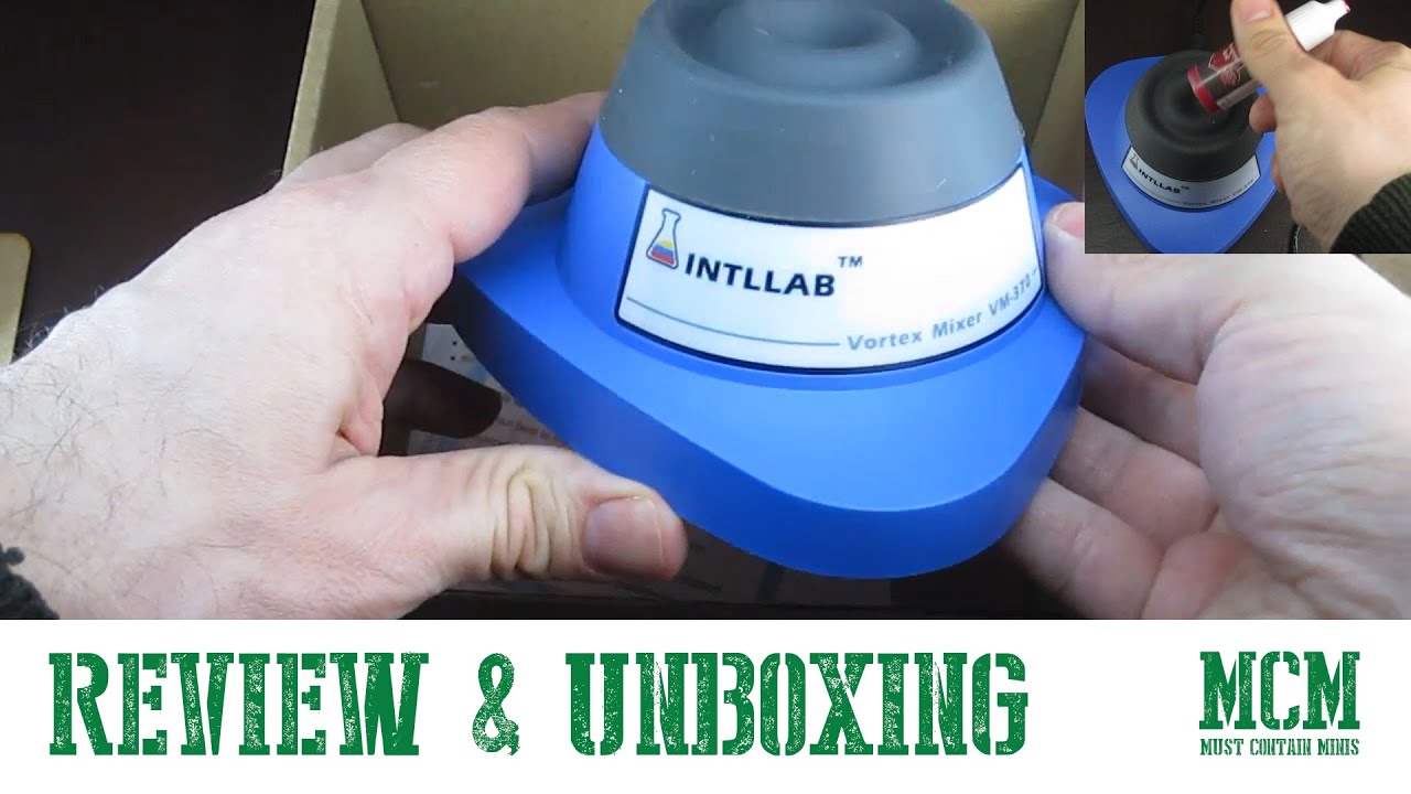 Affordable Paint Mixer from Amazon for Miniatures Painting - INTLLAB Lab Vortex Mixer Review