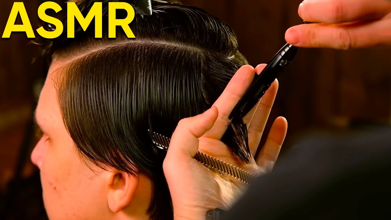 ASMR стрижка, чтобы вы чувствовали себя спокойно! 💈 ASMR Барбер