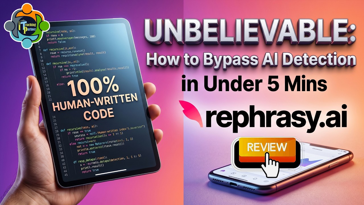 Unbelievable: How to Bypass AI Detection in Under 5 Mins &ndash; Rephrasy.ai Review