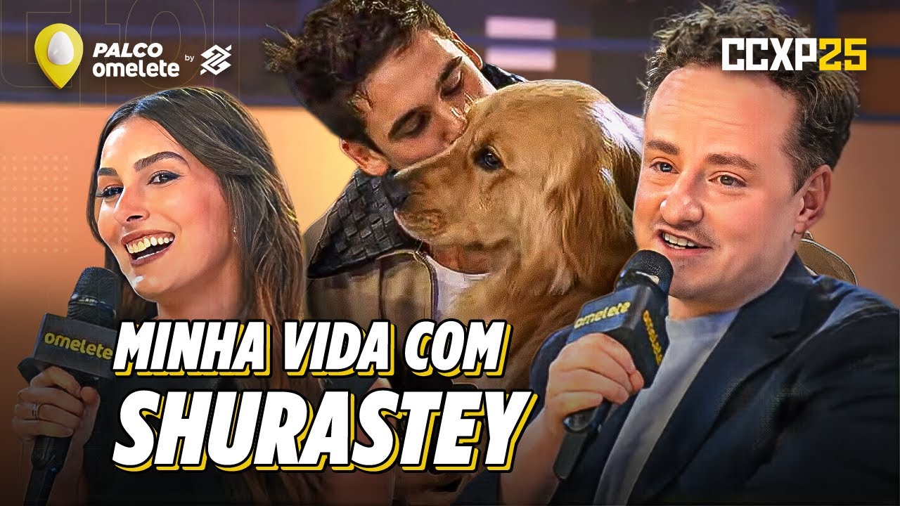 MINHA VIDA COM SHURASTEY no Palco Omelete by BB | CCXP25
