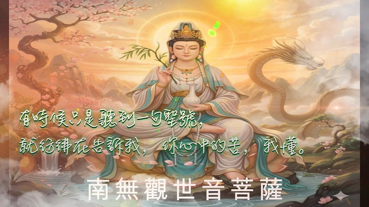 觀音聖號｜Avalokiteshvara Chanting｜環境能量修復、消災祈福、身心淨化：讓慈悲接住你的疲憊