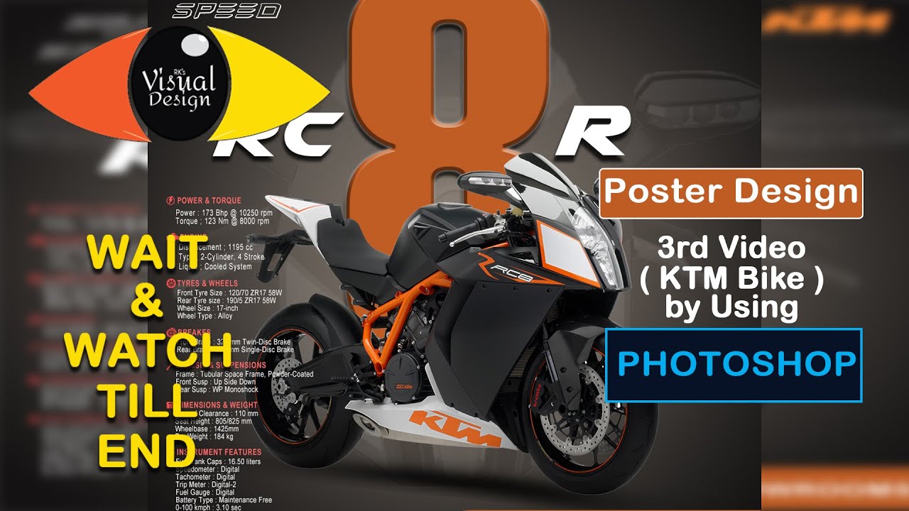 Bike poster design. How to make poster design.Poster design kaise kare. Social media design. Banner