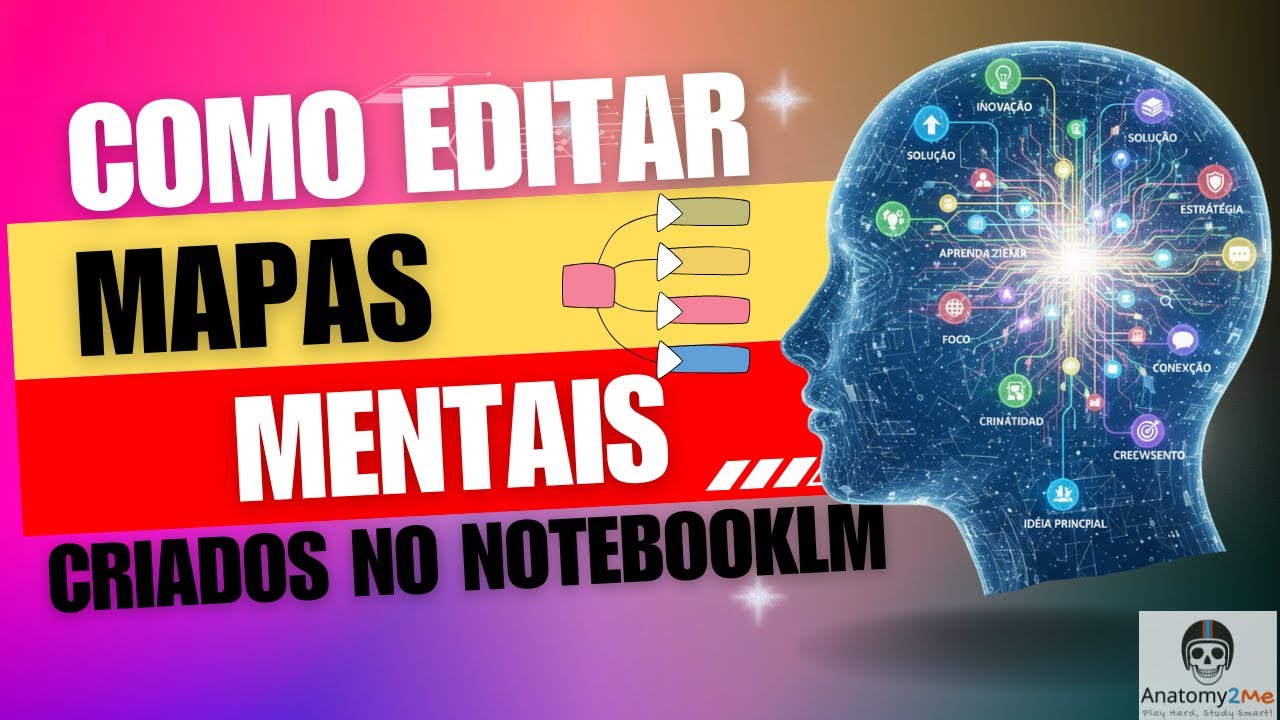 Guia DEFINITIVO de como EDITAR Mapas Mentais: A forma mais fácil de organizar ideias no Notebook LM.