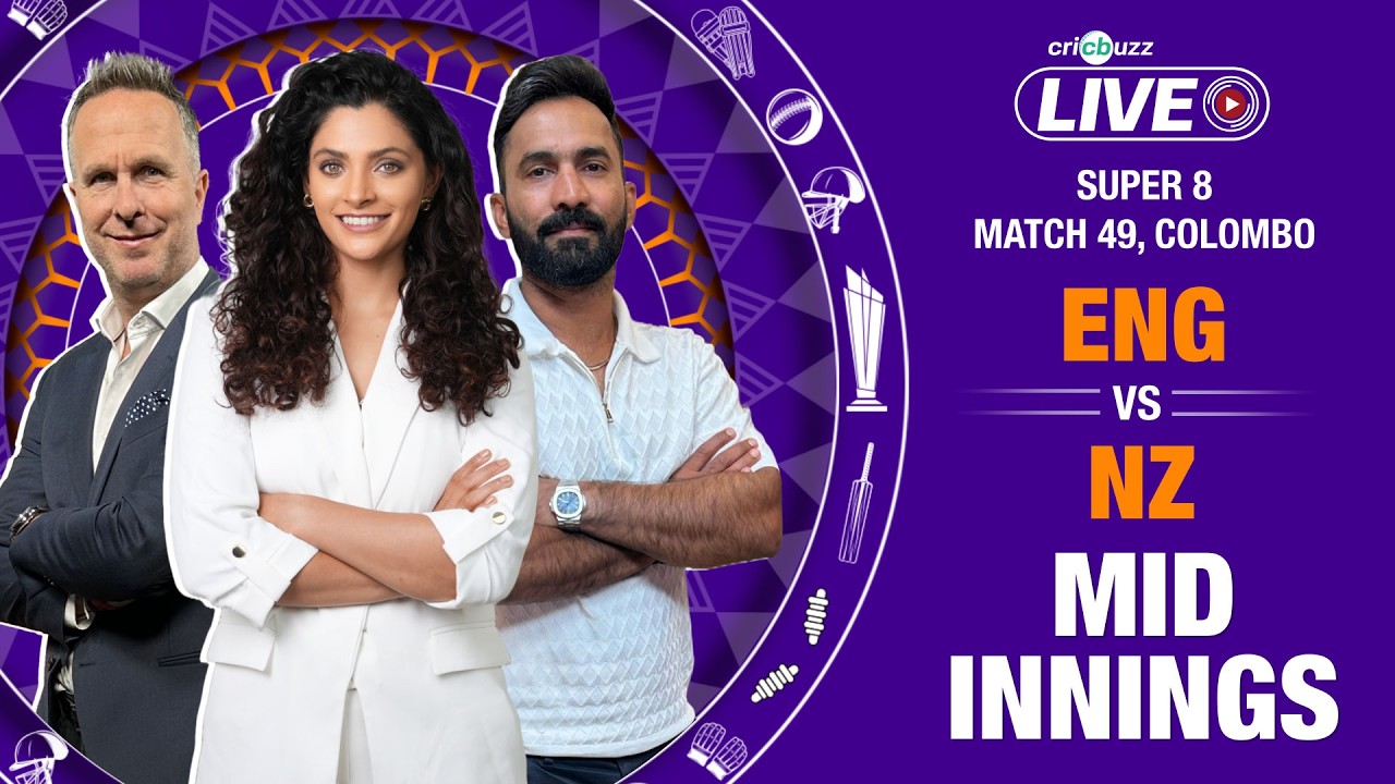 Cricbuzz Live: New Zealand post 159/7 | ENG spinners pick all 7 wickets | Can England chase it down?
