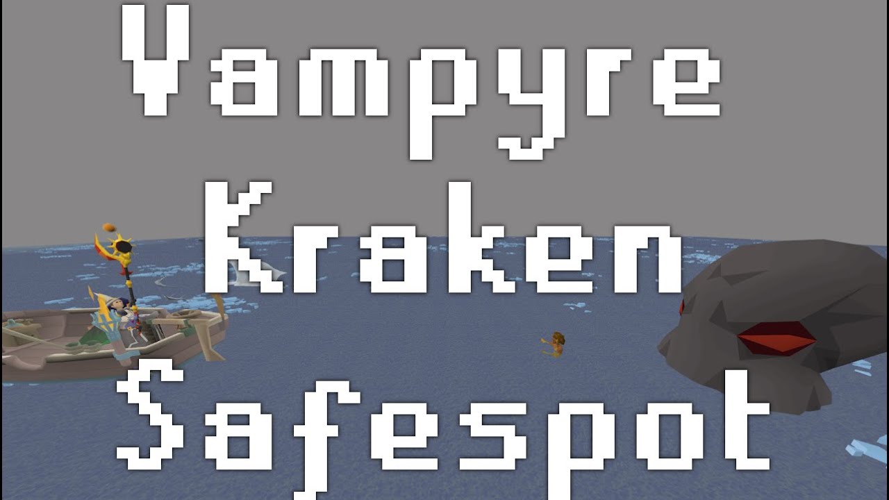 OSRS Vampyre Kraken Safespot Guide - Extremely AFK 4m GP/h  - Tiles in Description