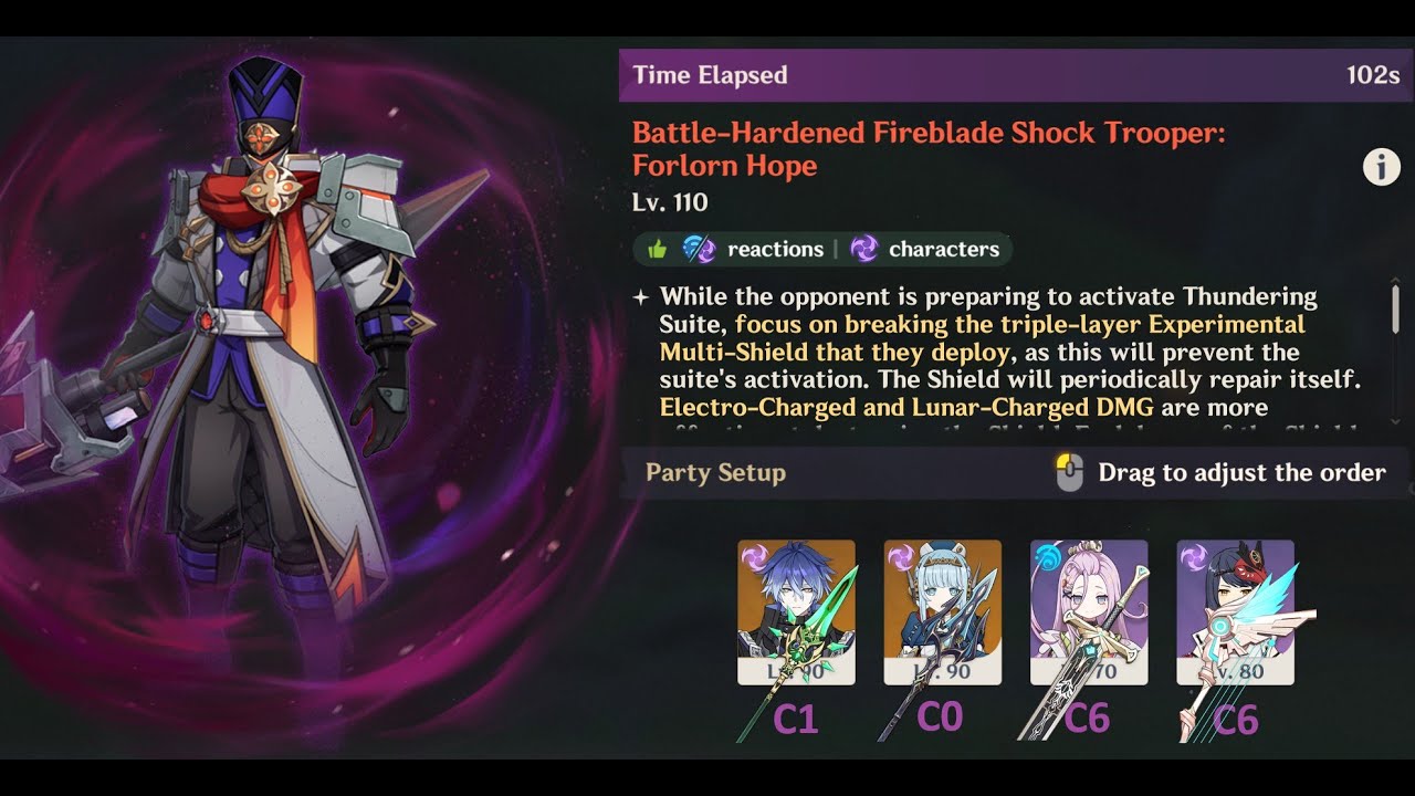 Flins c1 Dire Fatui shock trooper (6.3 Stygain Onslaught)