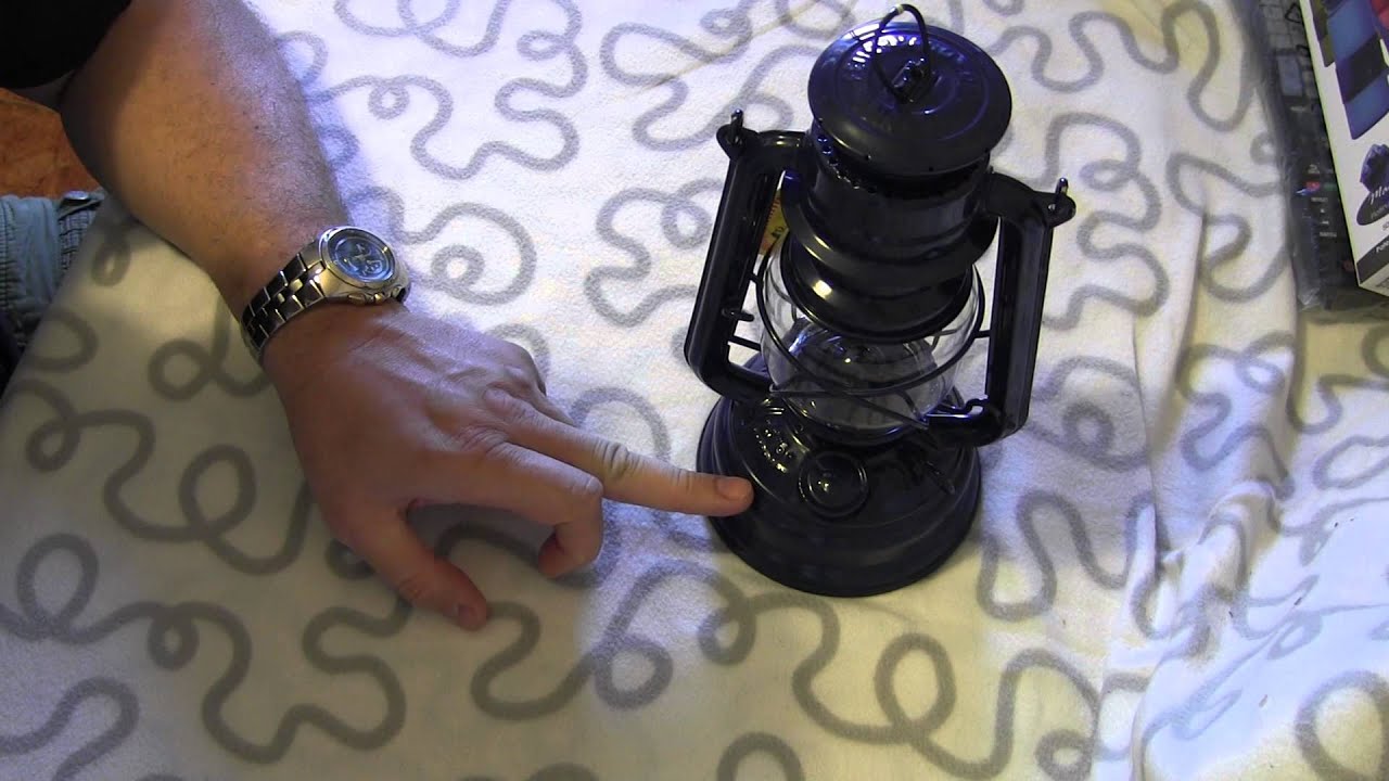 Лампа Petromax Storm Lantern Blue керосиновая