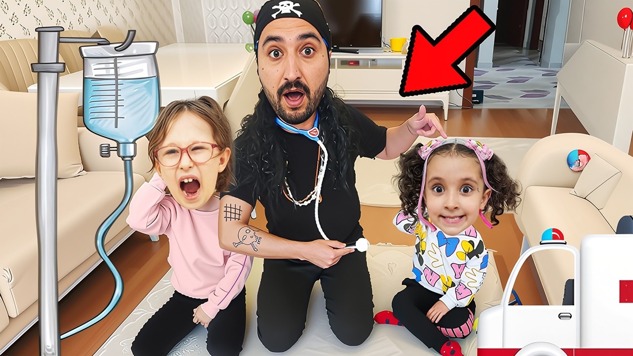 EVİMİZE ŞAPŞİK DOKTOR GELDİ BAHAR VE BANU ALYA ŞAŞIRDI !