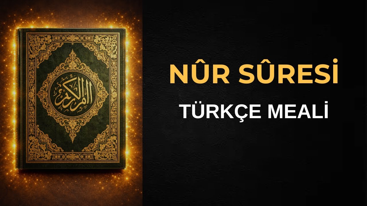 Nur Suresi Türkçe Meali | 24. Sure | Kur'an-ı Kerim