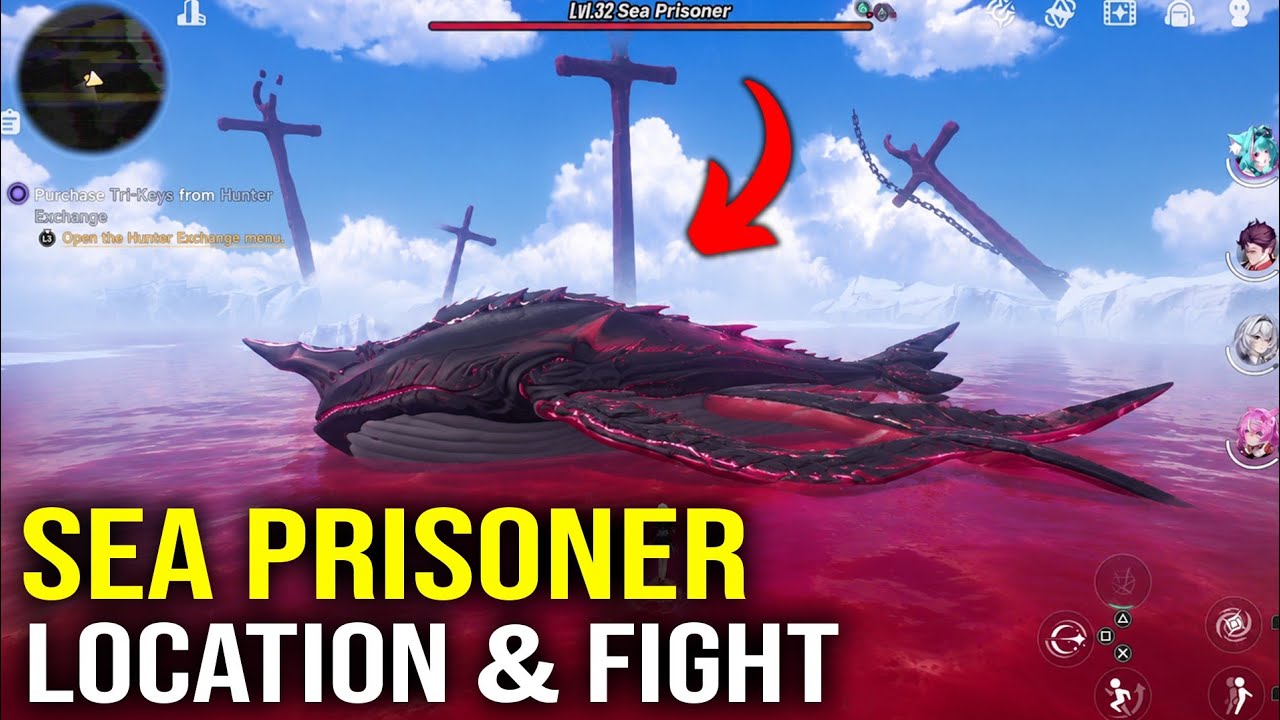 Sea Prisoner Location & Boss Fight in Neverness to Everness (NTE)
