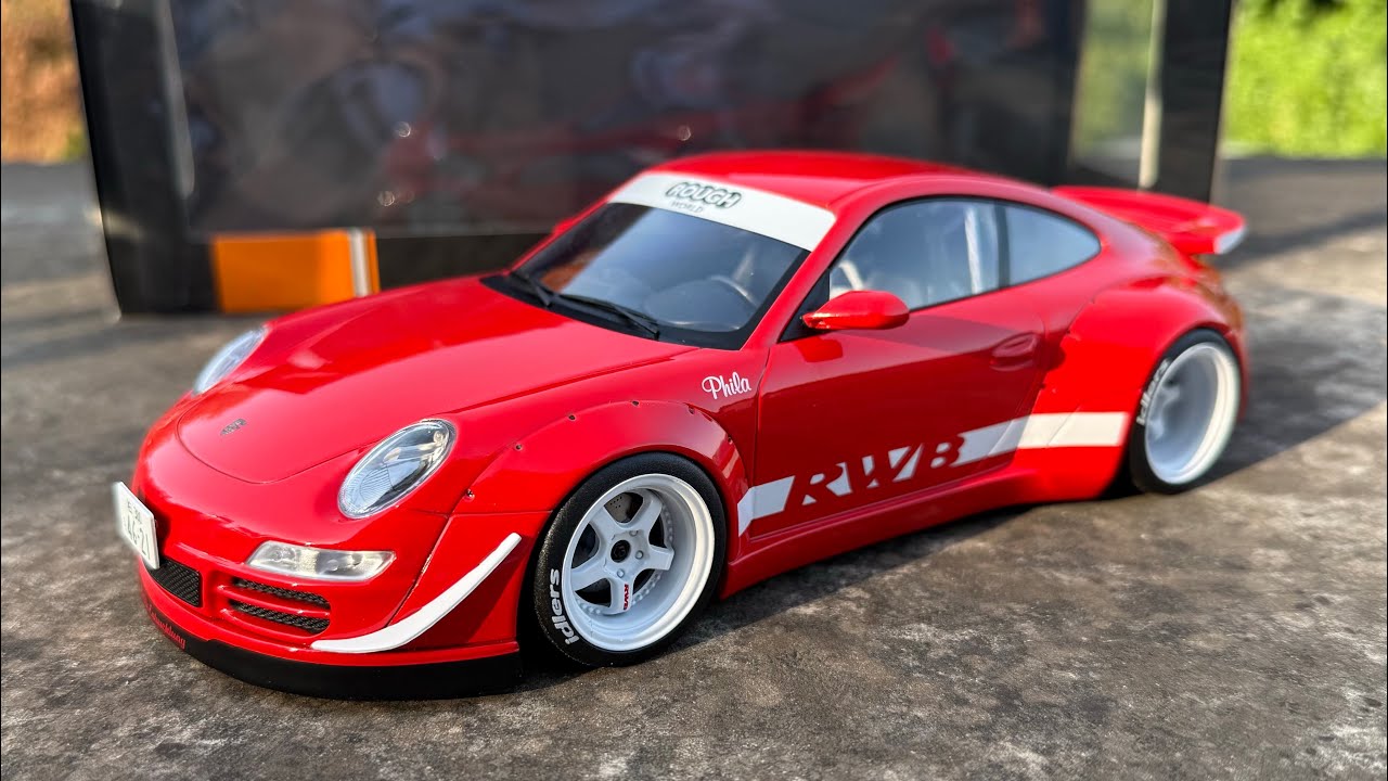 1:18 Porsche 997 RWB Philadelphia - IXO Modelcars (Unboxing)
