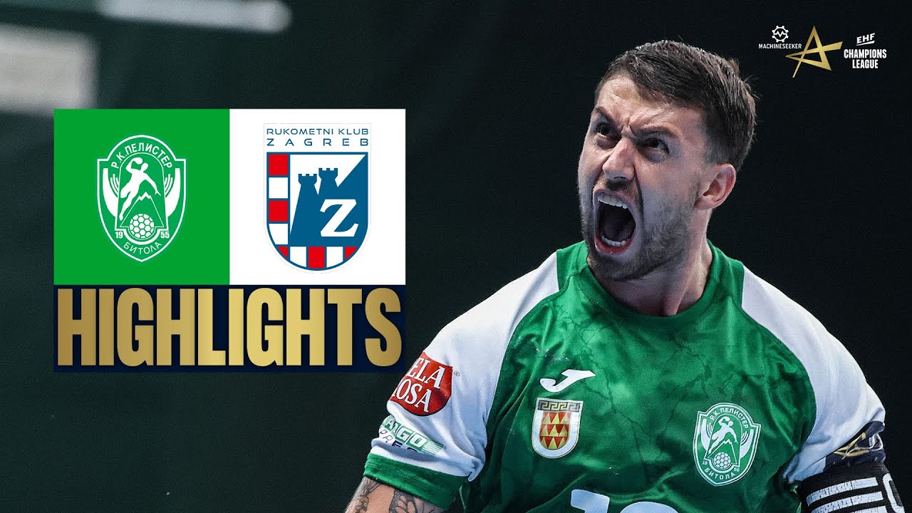 HC Eurofarm Pelister  🆚  HC Zagreb | HIGHLIGHTS | Machineseeker EHF Champions League 2025/26