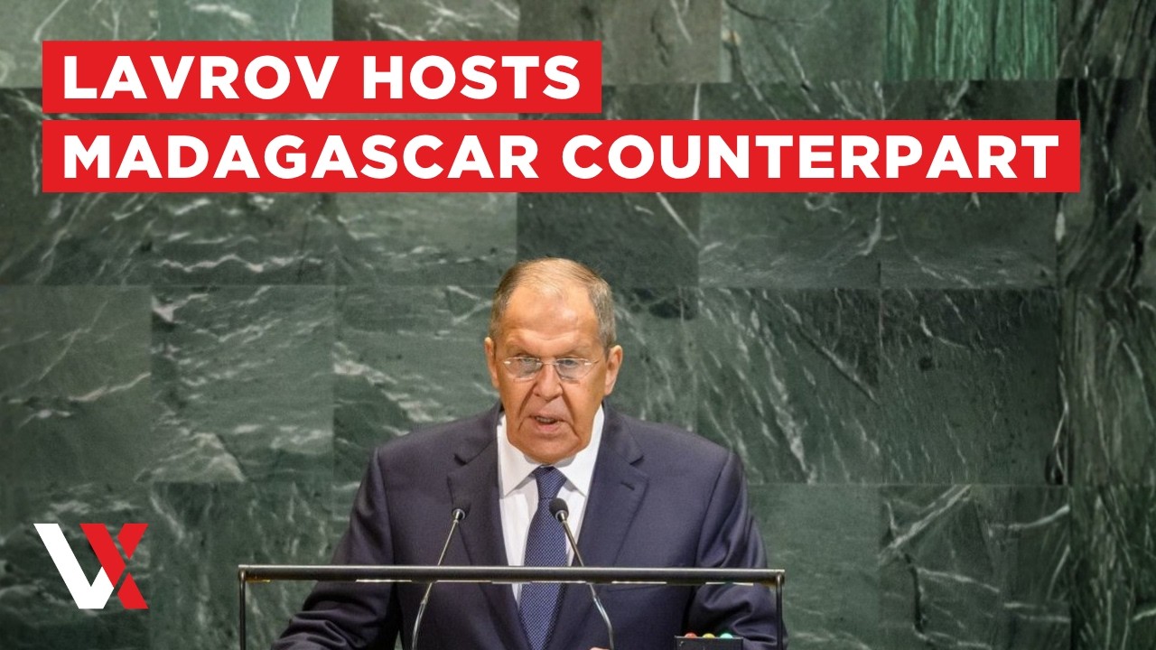 LIVE | Lavrov Hosts Madagascar FM In Moscow | Russia Expands Influence Across Africa | VERTEX