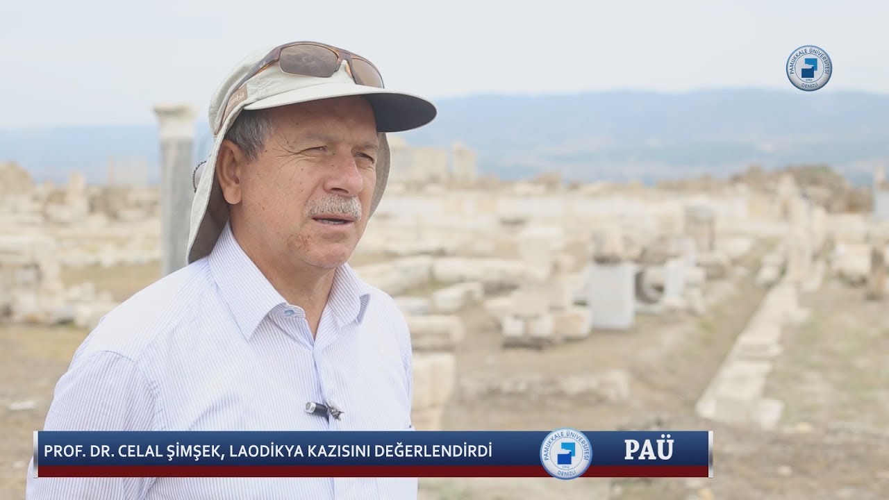 Prof. Dr. Celal Şimşek, Laodikya Antik Kenti Kazılarının 15 Yılını Değerlendirdi.