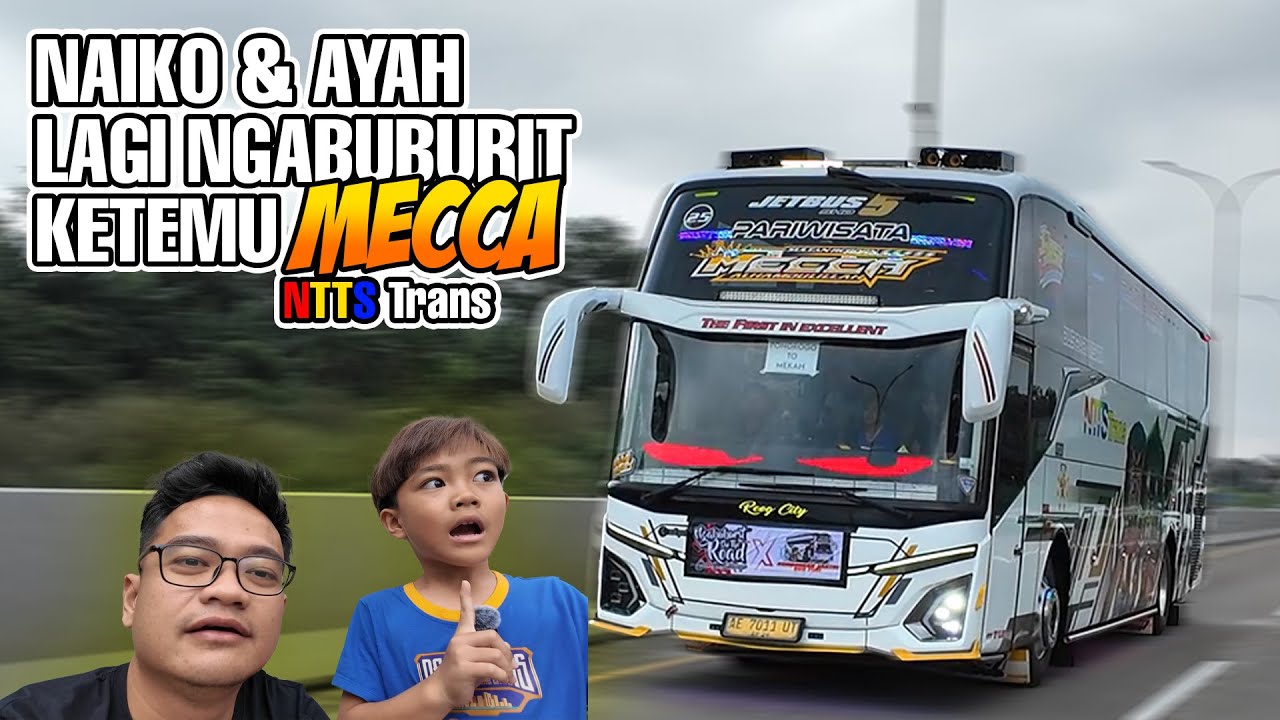 NAIKO SENENG BISA NAIK DI DALEM KABIN BUS VIRAL!! NOTR INDRAMAYU ISLAMIC CENTER 🍄