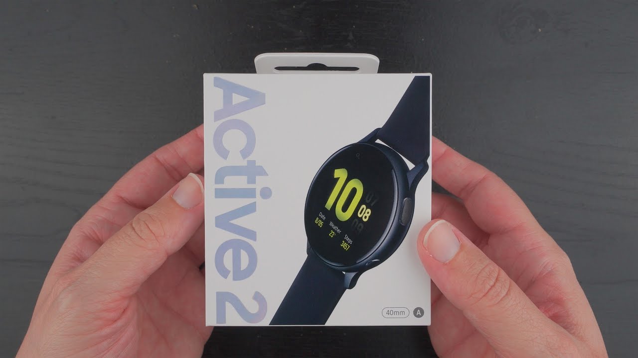 Samsung Galaxy Watch Active 2 Unboxing (40mm 
