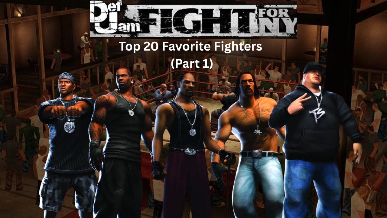 Def Jam FFNY — 20 моих любимых персонажей (часть 1)