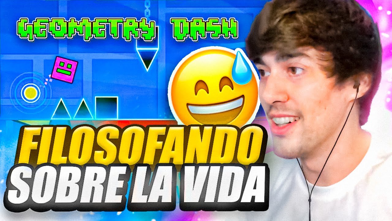MI PRIMERA VEZ en Geometry Dash *pierdo la cabeza*
