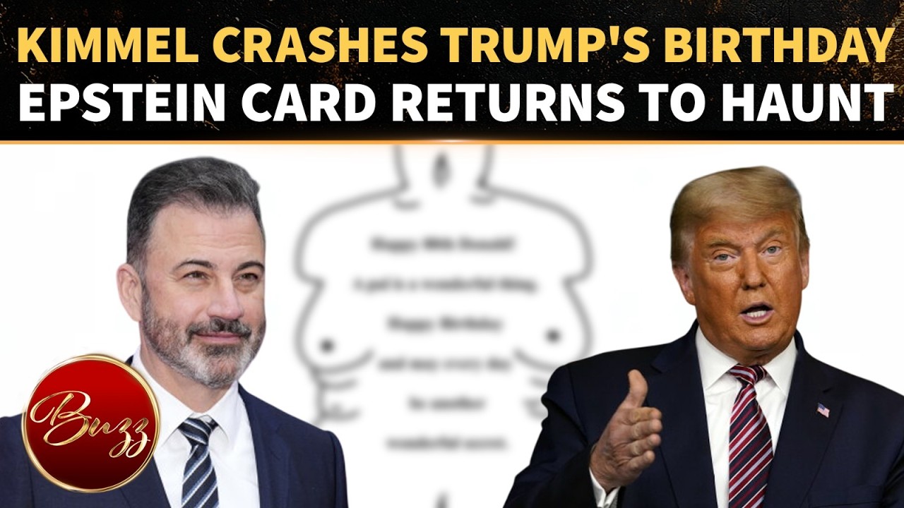 'WONDERFUL SECRET': Jimmy Kimmel NEEDLES Trump With EPSTEIN-THEMED CARD
